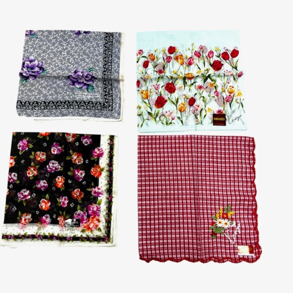 Bulk Sale Burberry-Celine & More! (2) Handkerchiefs/Sqare Pockets 16"-19.5" !(2) - Picture 11 of 16